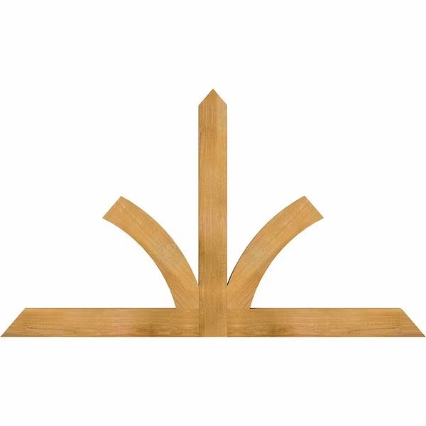 Richland Rough Sawn Timber Gable Bracket, Western Red Cedar, 60